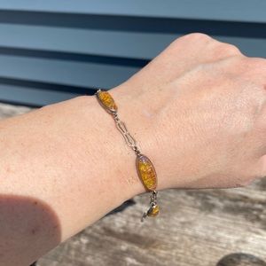 STERLING SILVER DRAGON’S BREATH BRACELET